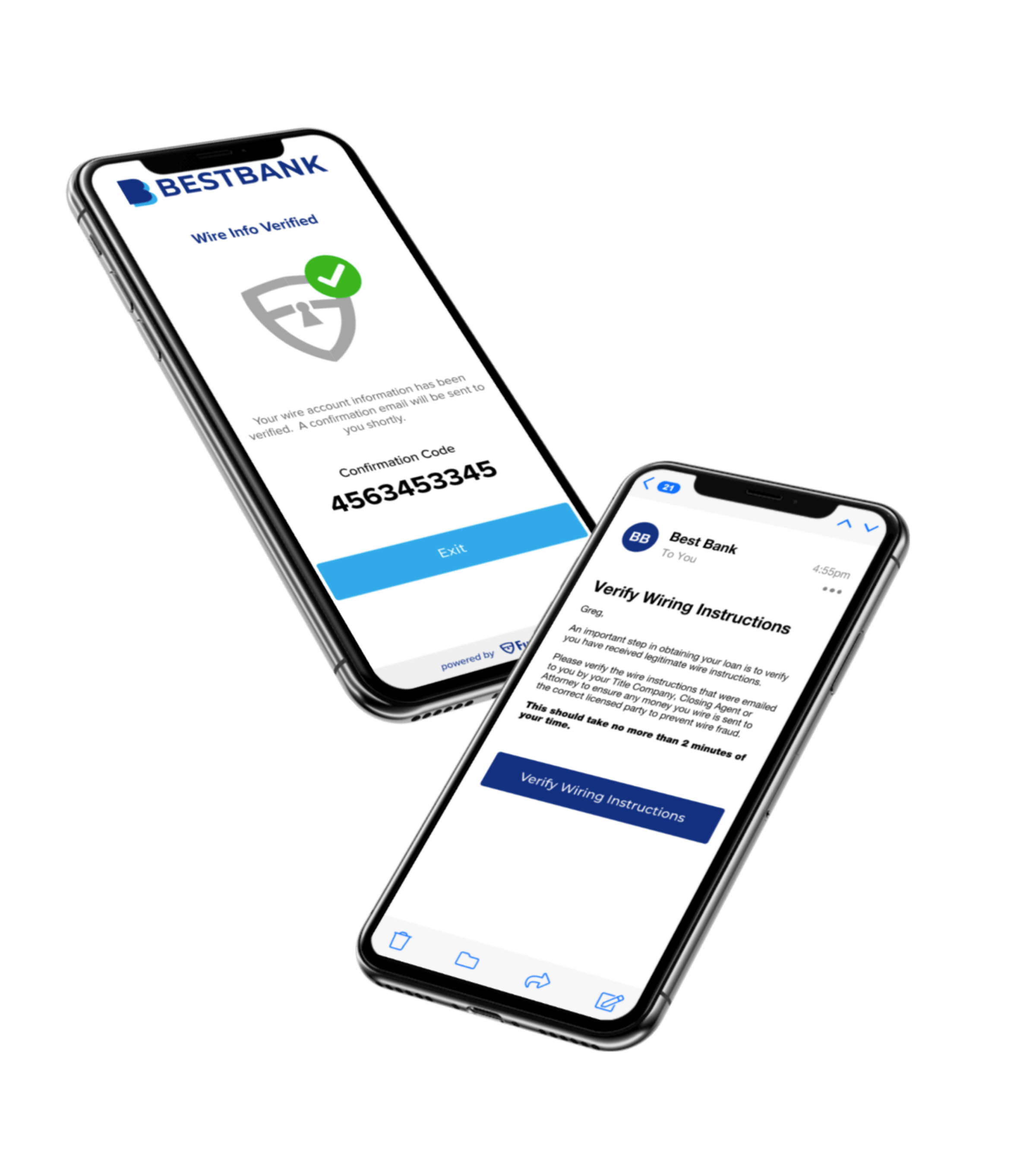 fs-cwavs-2steps-iphone11-flying Wire Account Verification Service